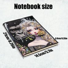 Load image into Gallery viewer, 5D Diamond Painting Notebook DIY Diamond Art Dairy Book (Chimpanzee And Elsa)
