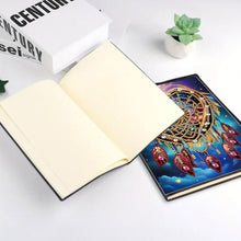 Load image into Gallery viewer, 5D Diamond Painting Notebook DIY Diamond Art Dairy Book Kit (Love Dream Catcher)
