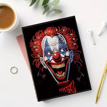 Load image into Gallery viewer, 5D Diamond Painting Notebook DIY Diamond Art Dairy Book Kits for Adults (Clown)
