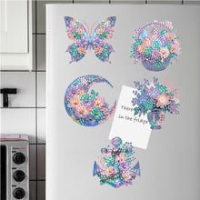 Load image into Gallery viewer, 5Pcs Acrylic Special Shape Anchor Fridge Stickers Diamond Painting Fridge Magnet
