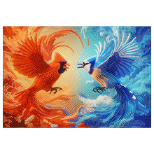Load image into Gallery viewer, Ice and Fire BirdDiamond Painting Placemats Heat Resistant for Beginners
