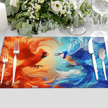 Load image into Gallery viewer, Ice and Fire BirdDiamond Painting Placemats Heat Resistant for Beginners
