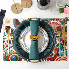 Load image into Gallery viewer, Dragonfly Diamond Painting Placemats Heat Resistant Table Mat for Beginners
