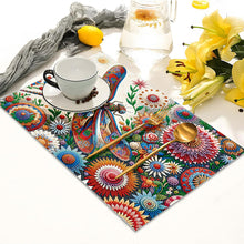 Load image into Gallery viewer, Dragonfly Diamond Painting Placemats Heat Resistant Table Mat for Beginners
