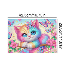 Load image into Gallery viewer, Kitten Diamond Painting Placemats Heat Resistant Table Mat for Beginners

