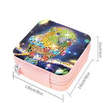Load image into Gallery viewer, PU Special Shaped Parrot Diamond Painting DIY Jewellery Box for Rings Bracelets
