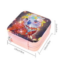 Load image into Gallery viewer, PU Special Shaped Parrot Diamond Painting DIY Jewellery Box for Rings Bracelets
