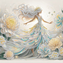 Load image into Gallery viewer, Diamond Painting - Partial Crystal - Crystal Princess yellow (30*30CM)
