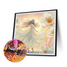 Load image into Gallery viewer, Diamond Painting - Partial Crystal - Crystal Princess gold (30*30CM)
