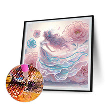 Load image into Gallery viewer, Diamond Painting - Partial Crystal - Crystal Princess pink (30*30CM)
