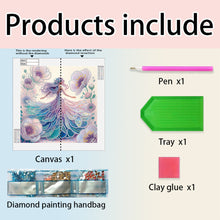 Load image into Gallery viewer, Diamond Painting - Partial Crystal - Crystal Princess purple (30*30CM)
