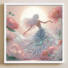 Load image into Gallery viewer, Diamond Painting - Partial Crystal - Crystal Princess red (30*30CM)
