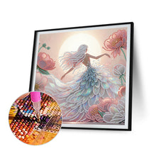 Load image into Gallery viewer, Diamond Painting - Partial Crystal - Crystal Princess red (30*30CM)
