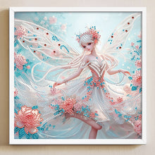 Load image into Gallery viewer, Diamond Painting - Partial Crystal - Crystal Princess flower fairy (30*30CM)
