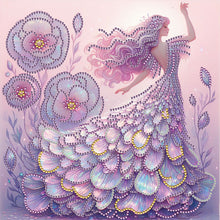 Load image into Gallery viewer, Diamond Painting - Partial Crystal - Dream Crystal Princess (30*30CM)
