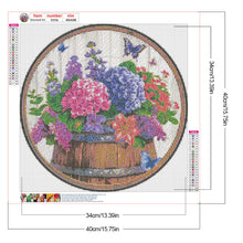 Load image into Gallery viewer, Diamond Painting - Full Round - Hydrangea Bouquet (40*40CM)
