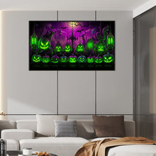 Load image into Gallery viewer, Diamond Painting - Full Round - Halloween Pumpkin Lantern (70*40CM)
