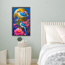 Load image into Gallery viewer, Diamond Painting - Full Round - Blue bird (40*65CM)
