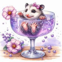 Load image into Gallery viewer, Diamond Painting - Full Round - Mouse in glass (30*30CM)
