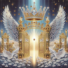 Load image into Gallery viewer, Diamond Painting - Partial Special Shaped - Cross (30*30CM)
