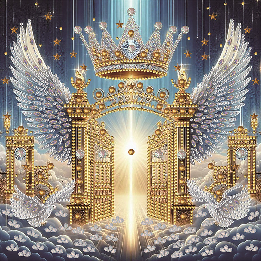 Diamond Painting - Partial Special Shaped - Cross (30*30CM)