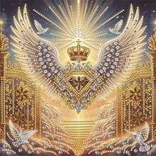 Load image into Gallery viewer, Diamond Painting - Partial Special Shaped - Cross (30*30CM)
