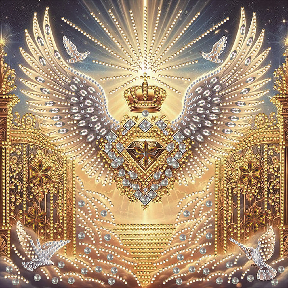 Diamond Painting - Partial Special Shaped - Cross (30*30CM)