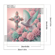 Load image into Gallery viewer, Diamond Painting - Partial Special Shaped - Cross (30*30CM)
