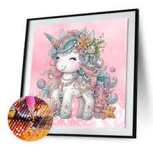 Load image into Gallery viewer, Diamond Painting - Partial Special Shaped - Unicorn (30*30CM)
