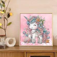 Load image into Gallery viewer, Diamond Painting - Partial Special Shaped - Unicorn (30*30CM)
