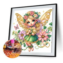 Load image into Gallery viewer, Diamond Painting - Partial Special Shaped - Elf girl (30*30CM)
