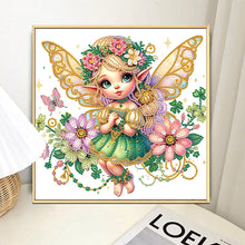 Load image into Gallery viewer, Diamond Painting - Partial Special Shaped - Elf girl (30*30CM)
