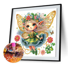 Load image into Gallery viewer, Diamond Painting - Partial Special Shaped - Elf girl (30*30CM)
