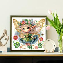 Load image into Gallery viewer, Diamond Painting - Partial Special Shaped - Elf girl (30*30CM)
