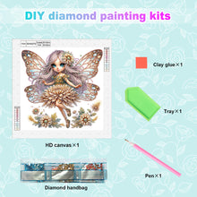 Load image into Gallery viewer, Diamond Painting - Partial Special Shaped - Elf girl (30*30CM)
