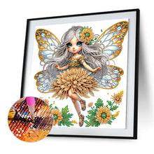 Load image into Gallery viewer, Diamond Painting - Partial Special Shaped - Elf girl (30*30CM)
