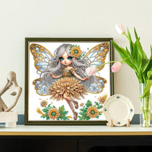 Load image into Gallery viewer, Diamond Painting - Partial Special Shaped - Elf girl (30*30CM)
