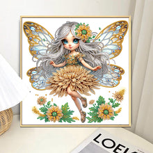 Load image into Gallery viewer, Diamond Painting - Partial Special Shaped - Elf girl (30*30CM)
