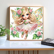 Load image into Gallery viewer, Diamond Painting - Partial Special Shaped - Elf girl (30*30CM)
