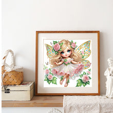 Load image into Gallery viewer, Diamond Painting - Partial Special Shaped - Elf girl (30*30CM)
