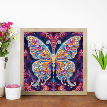 Load image into Gallery viewer, Diamond Painting - Partial Special Shaped - Sparkling butterflies (30*30CM)
