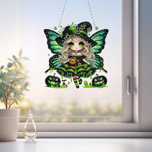 Load image into Gallery viewer, Double Sided Special Shape Butterfly Girl Diamond Painting Decor for Wall Window
