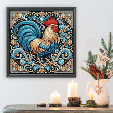 Load image into Gallery viewer, Diamond Painting - Partial Special Shaped - Rooster (30*30CM)
