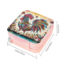 Load image into Gallery viewer, Special Shape Rooster Diamond Painting Jewelry Storage Box for Women Girls
