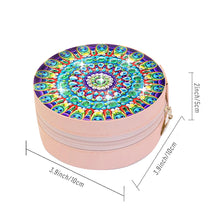Load image into Gallery viewer, Special Shape Mandala Diamond Painting Jewelry Storage Box for Women Girls

