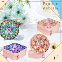 Load image into Gallery viewer, Special Shape Mandala Diamond Painting Jewelry Storage Box for Women Girls
