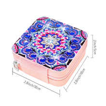 Load image into Gallery viewer, Special Shape Mandala Diamond Painting Jewelry Storage Box for Women Girls
