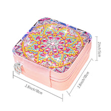 Load image into Gallery viewer, Special Shape Mandala Diamond Painting Jewelry Storage Box for Women Girls
