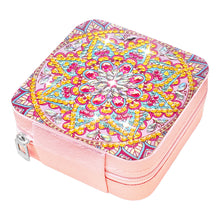 Load image into Gallery viewer, Special Shape Mandala Diamond Painting Jewelry Storage Box for Women Girls
