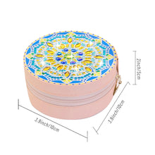 Load image into Gallery viewer, Special Shape Mandala Diamond Painting Jewelry Storage Box for Women Girls
